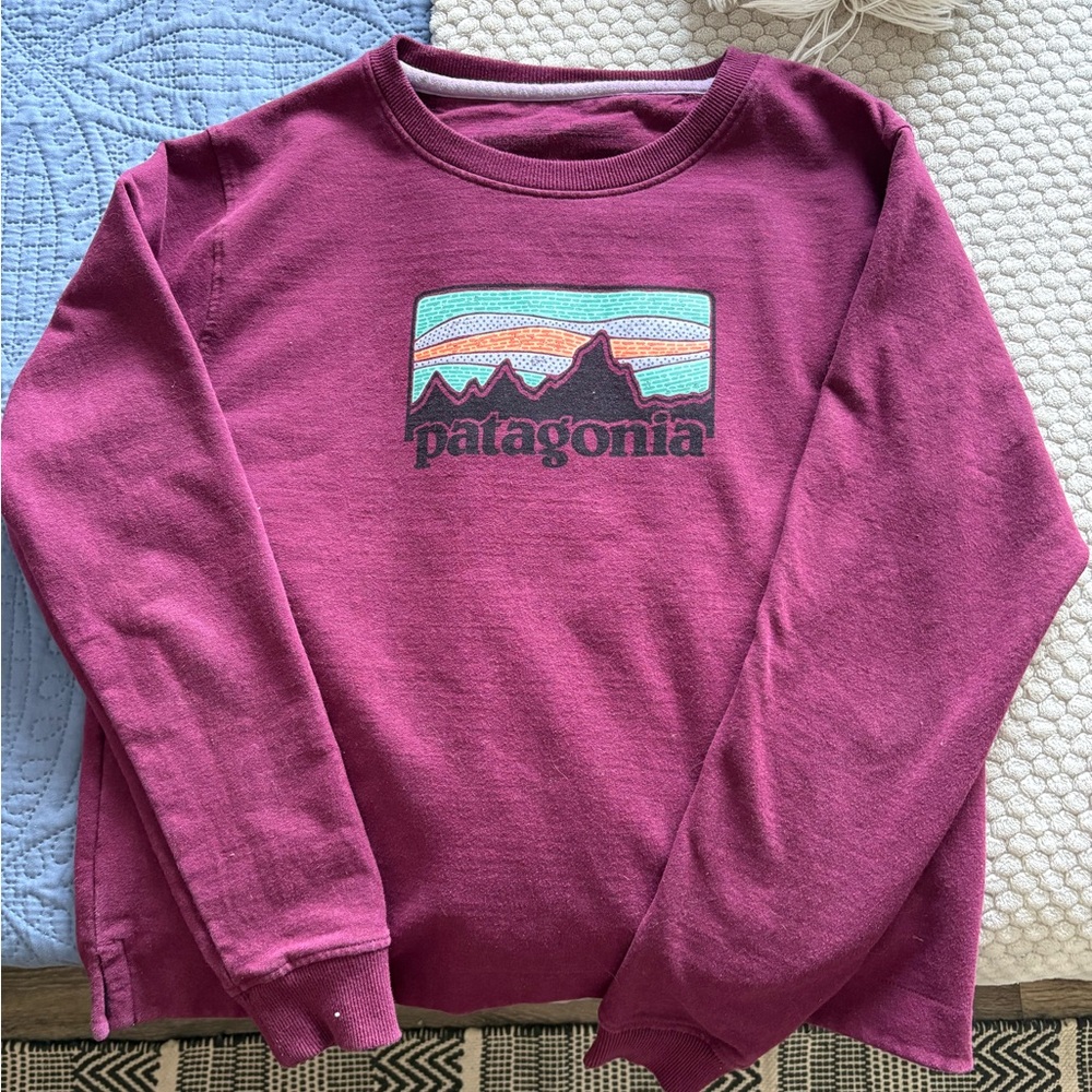 Patagonia Magenta Long Sleeve Tee